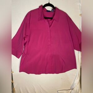Chic Fuchsia Blouse for Women